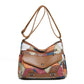Retro Patchwork Contrast Shoulder Bag with Soft PU Design - Teleplus retro patchwork contrast color shoulder bag