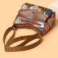 Retro Patchwork Contrast Shoulder Bag with Soft PU Design - Teleplus retro patchwork contrast color shoulder bag
