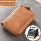 Retro PU Leather Card Holder with Multiple Slots for Men and Women - Teleplus