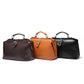 Retro PU Leather Shoulder Bag Black Brown Orange European American Style - Handbag
