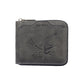 Retro PU Leather Wallet for Men RFID Blocking Bifold Slim Card Holder