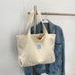 Retro Solid Color Canvas Handbag for United States and CHF Travelers - Teleplus US retro solid color united states chf