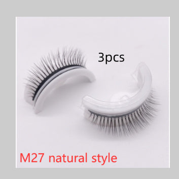 Reusable 3D Mink Lashes Natural False Eyelashes with Layered Design - Teleplus reusable 3d mink lashes natural false