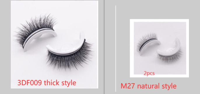 Reusable 3D Mink Lashes Natural False Eyelashes with Layered Design - Teleplus reusable 3d mink lashes natural false