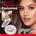 Reusable 3D Mink Lashes Natural False Eyelashes with Layered Design - Teleplus reusable 3d mink lashes natural false
