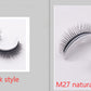 Reusable 3D Mink Lashes Natural False Eyelashes with Layered Design - Teleplus reusable 3d mink lashes natural false