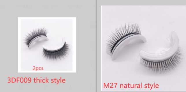 Reusable 3D Mink Lashes Natural False Eyelashes with Layered Design - Teleplus reusable 3d mink lashes natural false