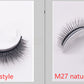 Reusable 3D Mink Lashes Natural False Eyelashes with Layered Design - Teleplus reusable 3d mink lashes natural false
