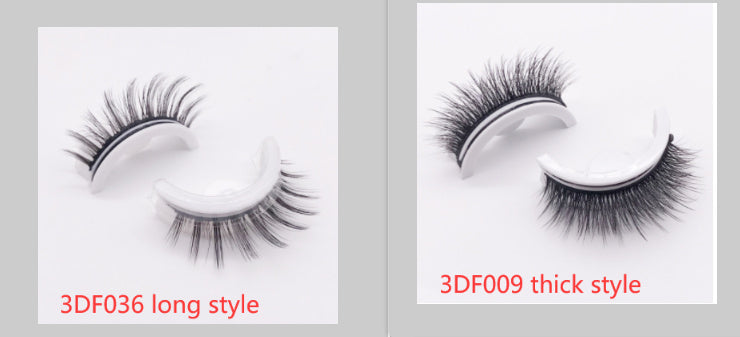Reusable 3D Mink Lashes Natural False Eyelashes with Layered Design - Teleplus reusable 3d mink lashes natural false