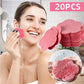 Reusable Sponge Facial Cleansing Puffs with Natural Wood Pulp 20 Pieces - Get Fluffy Cleaning Puff reusable sponge