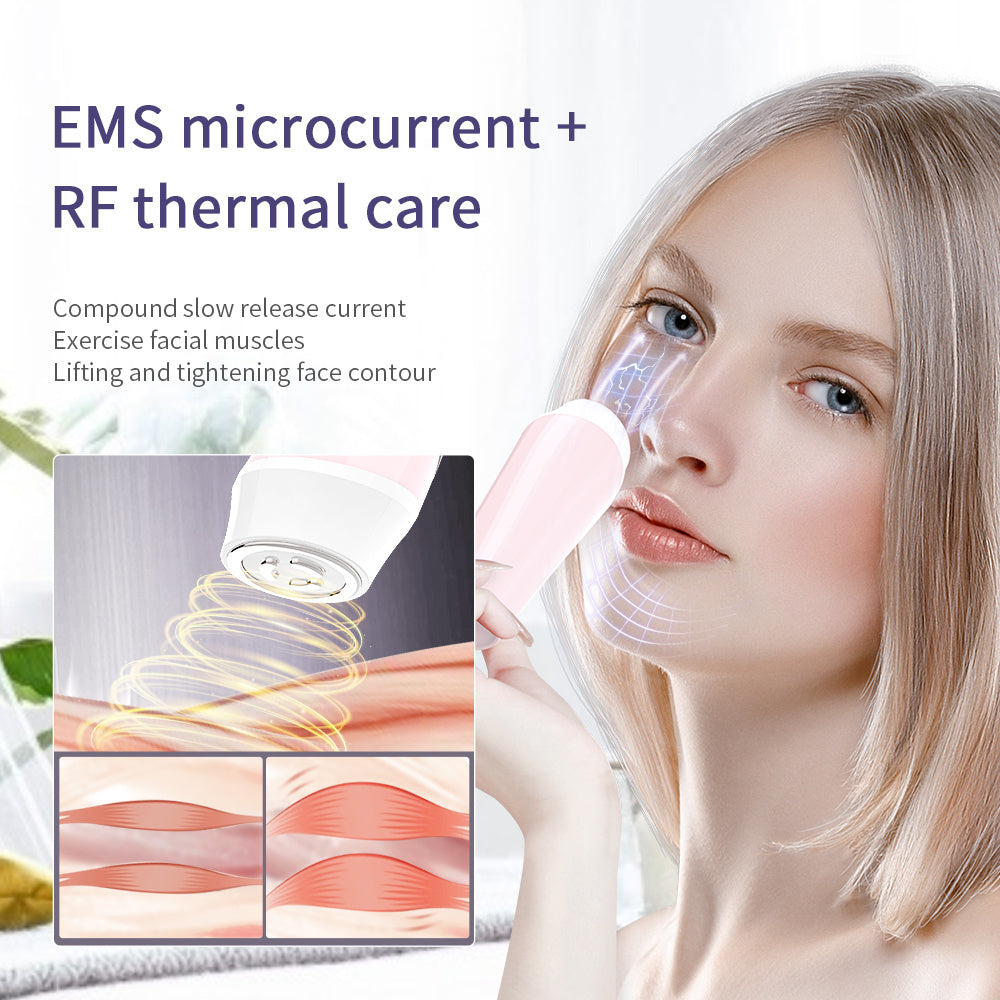 Radio Frequency Beauty Instrument for Skin Tightening and Collagen Stimulation - Face Lift Fun radio frequency beauty