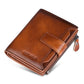 RFID Blocking Leather Wallet for Men and Women Slim Bifold Cowhide Purse
