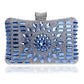 Rhinestone Diamond Crossbody Bag with Three Dimensional Pocket