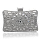 Rhinestone Diamond Crossbody Bag with Three Dimensional Pocket