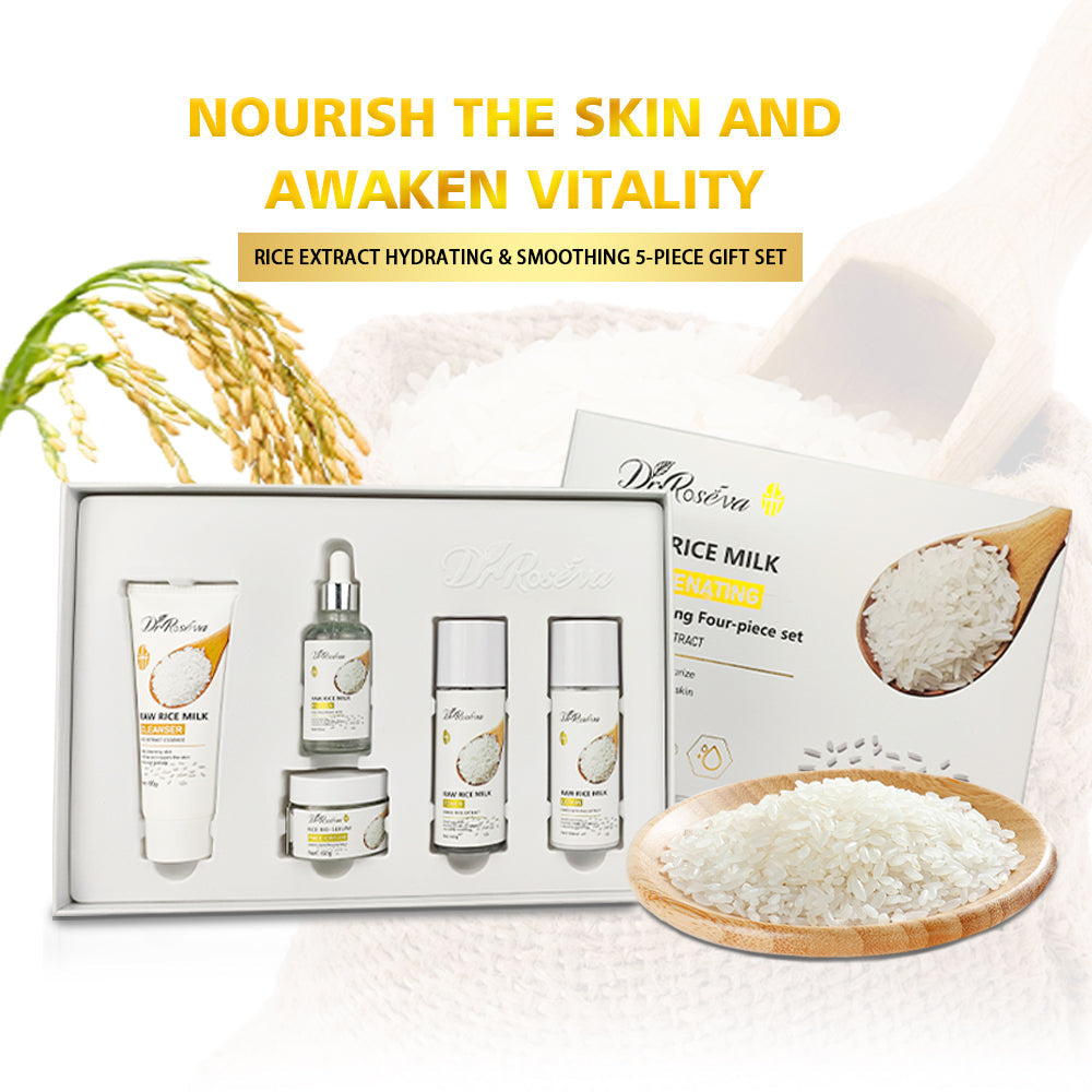 Rice Extract Anti Aging Face Cream for Wrinkles and Firming Skin Care - Teleplus rice extract