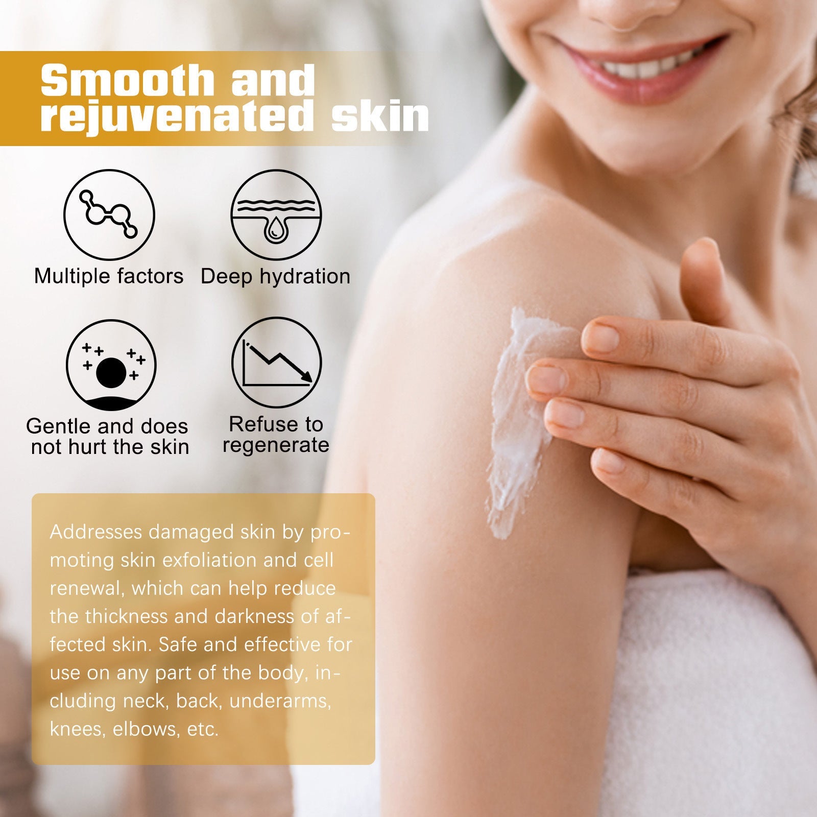 Rice Puree Moisturizing Body Lotion with Rose Oil and Glycerin - Teleplus rice puree moisturizing body lotion