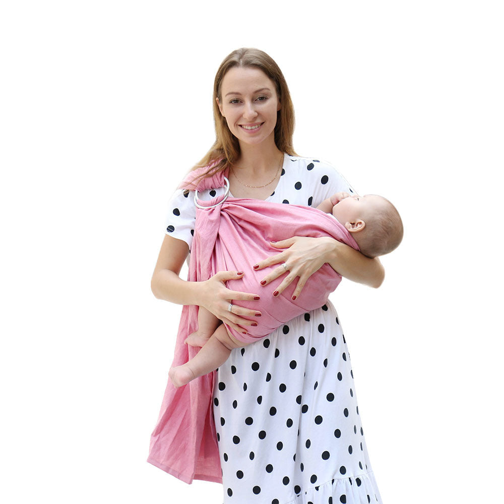 Ring cotton and linen baby sling - Sling Your Baby in Style with Cotton and Linen Fun