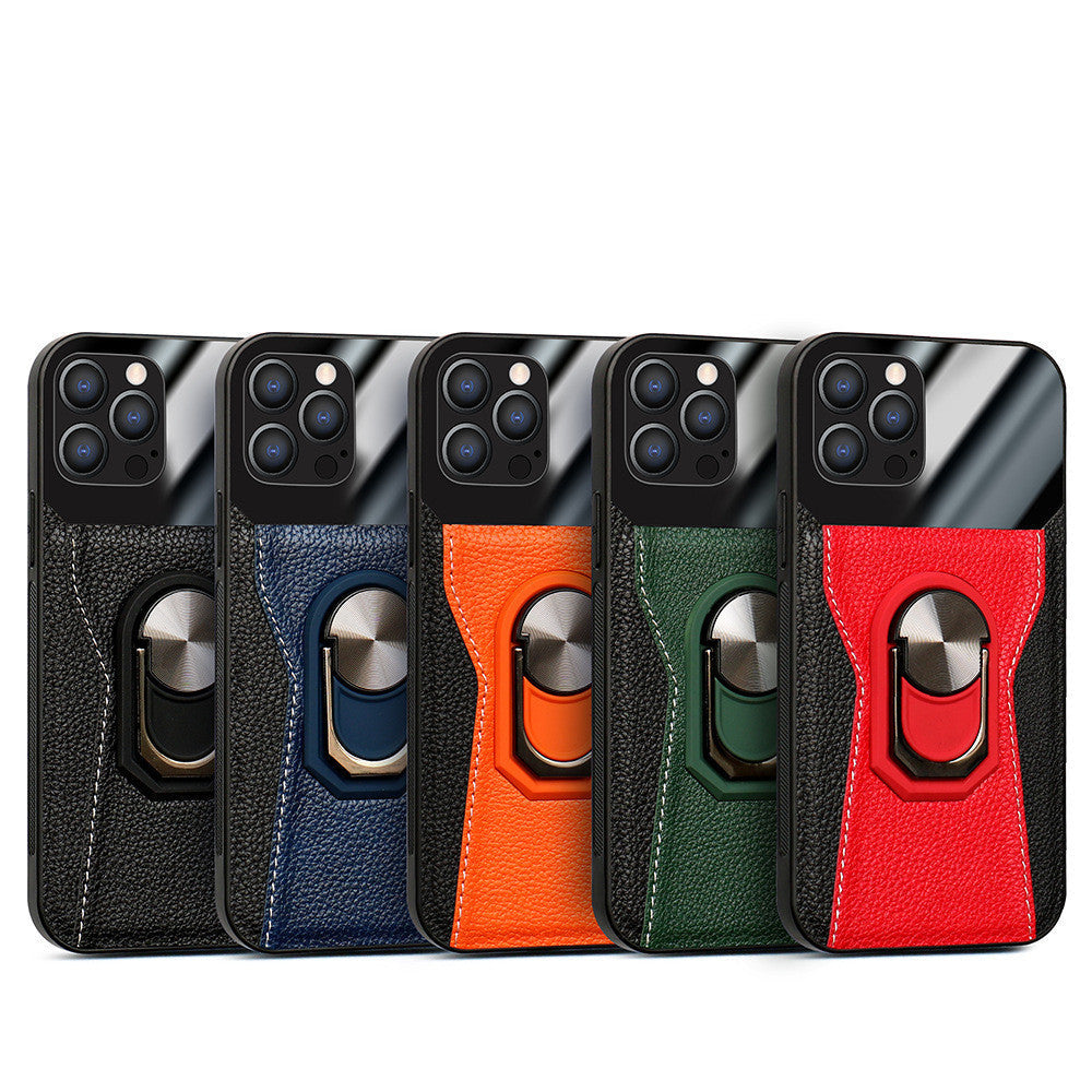 Non Apple Leather Case Compatible with iPhone in the United States CHF - Magnetic for 11 Pro and 12 united states chf