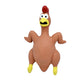 Roasted Chiken Latex Dog Toy 21cm Weight 100g Pet Chew - Teleplus roasted chiken height weight