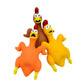 Roasted Chiken Latex Dog Toy 21cm Weight 100g Pet Chew - Teleplus roasted chiken height weight