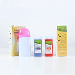 Beauty Wax Kit with Roller Strips Six Piece Suit and Hair Removal Supplies - Strip for Smooth Shenanigans roller wax