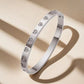 Romantic Heart Titanium Steel Bracelet Female Diamond - Romantic Heart Titanium Steel Love Bracelet for Her