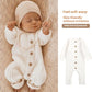 Rompers Knitted Long Sleeved Coat - Rompers Knitted Coat for Tiny Climbers and Couch Potatoes