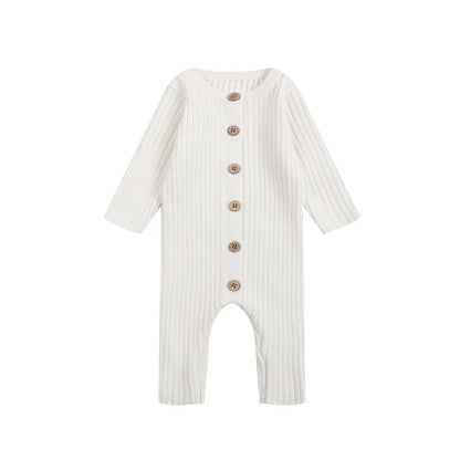 Rompers Knitted Long Sleeved Coat - Rompers Knitted Coat for Tiny Climbers and Couch Potatoes