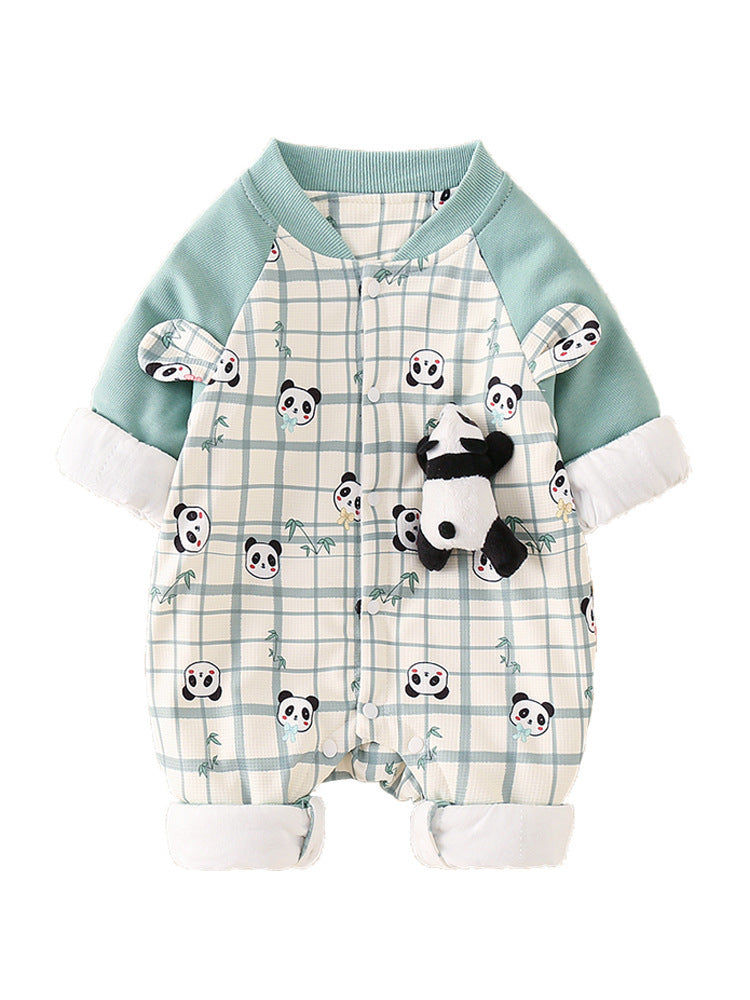 Rompers Spring And Autumn Newborn Jumpsuit - Rompers for Tiny Climbers Springing into Style