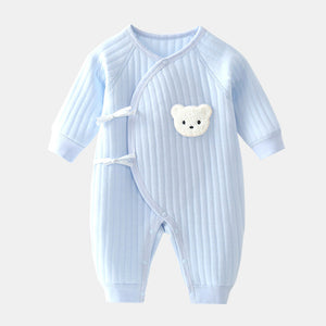 Cotton Baby Rompers in Various Colors for United States Shipping - Stay Warm Style with Our Bear-y Cute Romper united