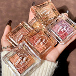 Rose Eye Shadow in Cookie and Dark Cloud Earth Shades - rose eye shadow cookie dark cloud earth