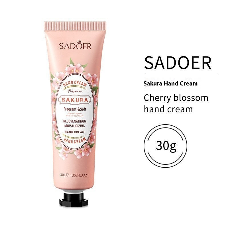 Rose Fragrance Hand Cream with Fruit Scent for Nourishing Skin - fruit rose fragrance hand cream
