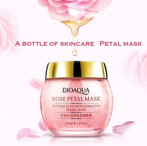 Rose Petal Mask Skin Care Sleep Mask - Wake Up Flawless with Rose Petal Sleep Mask Magic