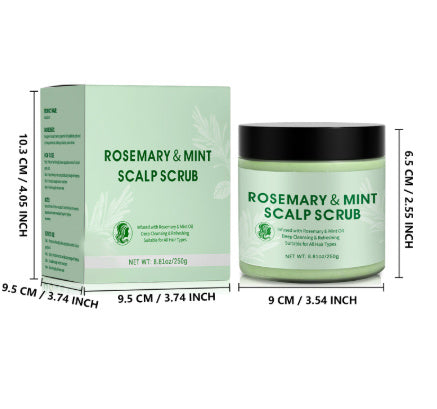 Rosemary Facial Scrub with Jojoba Seed Oil and Replenishing Ingredients - rosemary facial scrub replenishment jojoba