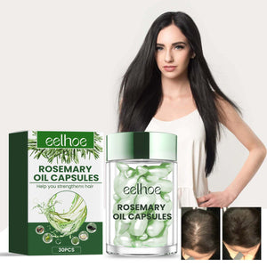 Rosemary Hair Care Capsules with Herbal Extracts to Prevent Loss - Teleplus rosemary hair care capsules prevent loss