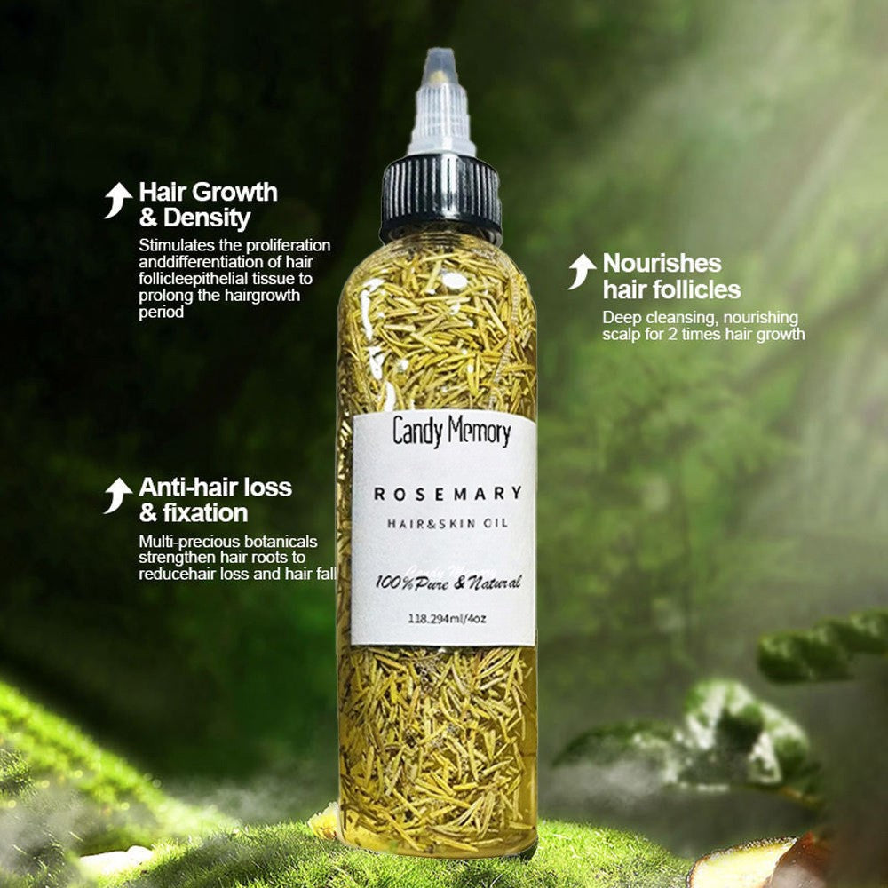 Rosemary Hair Care Essential Oil for Damaged and Curly 60ml - hair care essential oil rosemary