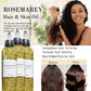 Rosemary Hair Care Essential Oil for Damaged and Curly 60ml - hair care essential oil rosemary