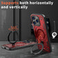Rotating Magnetic Phone Bracket Case with Heat Dissipation and Multiple Colors - rotating bracket phone case simple