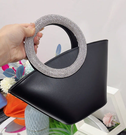 Round Handle Portable Basket Pack with Diamond and Custom Colors - Teleplus diamond round handle portable basket pack