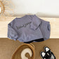 Round Neck Top And Sports Trousers Baby Suit - Baby Suit That’s Cute Enough for a Runway Stroll