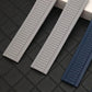 Rubber Watch Strap Baida ’’silicone Strap 21mm Folding Buckle - Rubber Watch Strap Baida with Gold Buckle Options