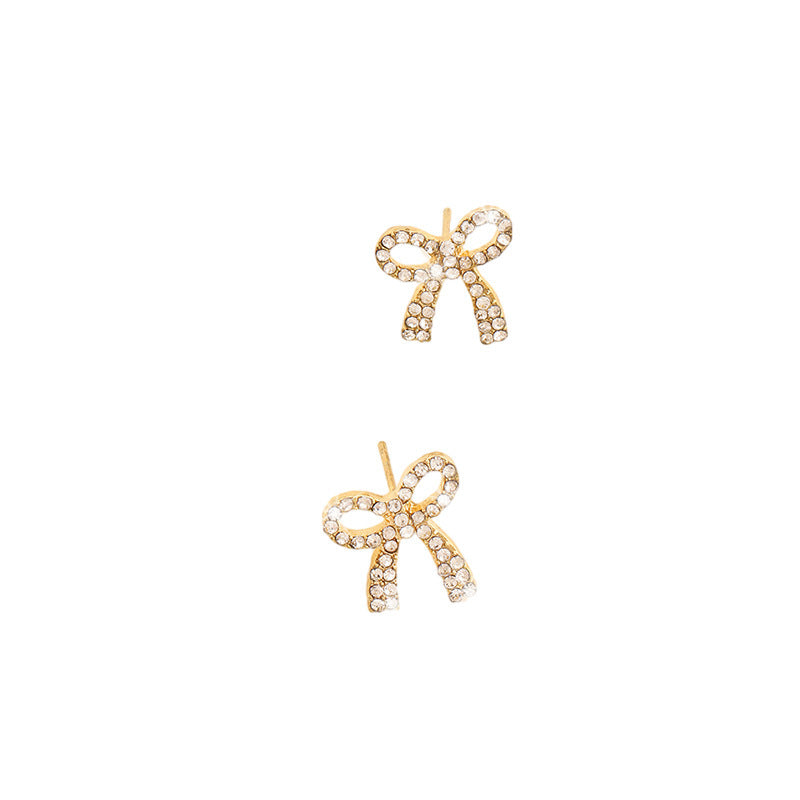 S925 Exquisite Women’s Simple Full Diamond Cross Stud Earrings - Shimmer Like a Star with S925 Diamond Cross Earrings