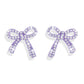 S925 Exquisite Women’s Simple Full Diamond Cross Stud Earrings - Shimmer Like a Star with S925 Diamond Cross Earrings