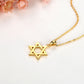 S925 Silver Hexagram Necklace Pendant - Get Your Gold Plated Hexagram Necklace Bling Here