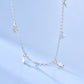 S925 Silver Star Tassel Necklace For Women Simple - Sparkle Like a Star with Han Style Tassel Necklace