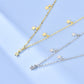 S925 Silver Star Tassel Necklace For Women Simple - Sparkle Like a Star with Han Style Tassel Necklace