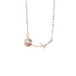 S925 Sterling Silver Carnation Necklace For Women - Sparkle Like a Flower with S925 Silver Necklace