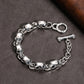 S925 Sterling Silver Punk Skull Bracelet - S925 Sterling Silver Punk Skull Bracelet for Everyone