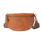 Saddle Bag Wide Layer Cowhide Retro with Shoulder Strap - Teleplus saddle bag wide layer cowhide retro shoulder strap