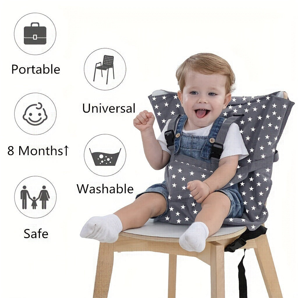 Safety Belt Dining Chair Bag Safety Seat Belt Strap Travel Carrying Seat Portable High Chair Suitable For Travel